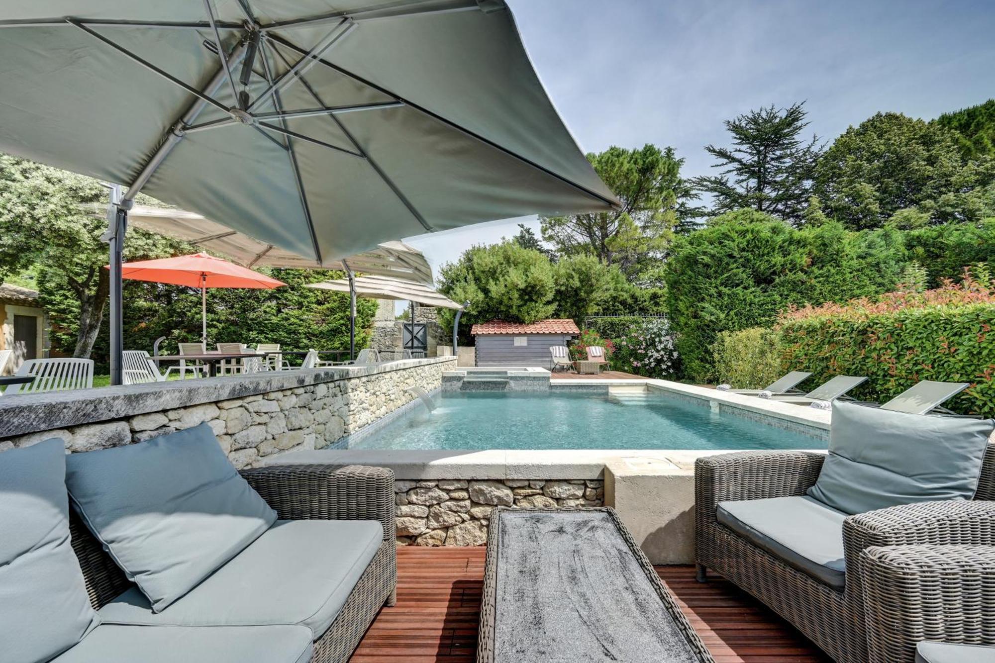 La Belle Vie Hotel Saint-Hilaire-d'Ozilhan Ngoại thất bức ảnh